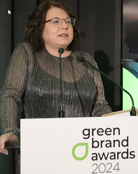 Βραβευση της Καθηγήτριας Στεριανής Ματσιώρη - Green Brand Awards 2024