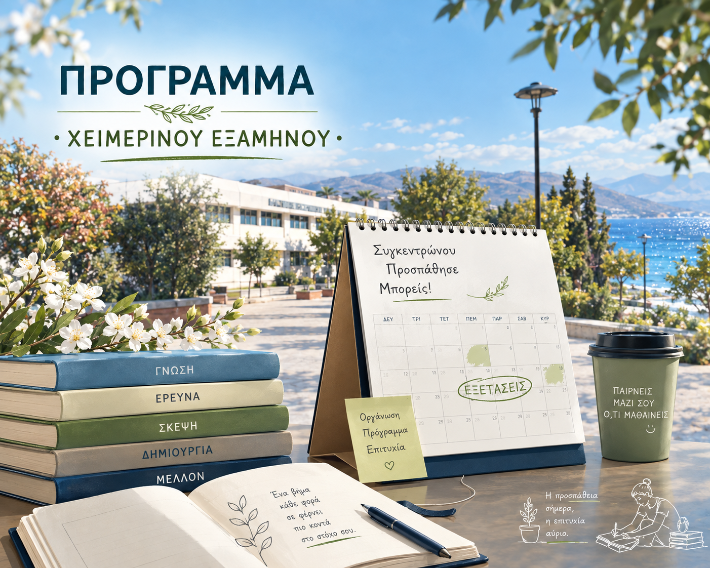 Ωρολόγιο Πρόγραμμα Χειμερινού Εξαμήνου Ακαδ. Έτους 2026-2027